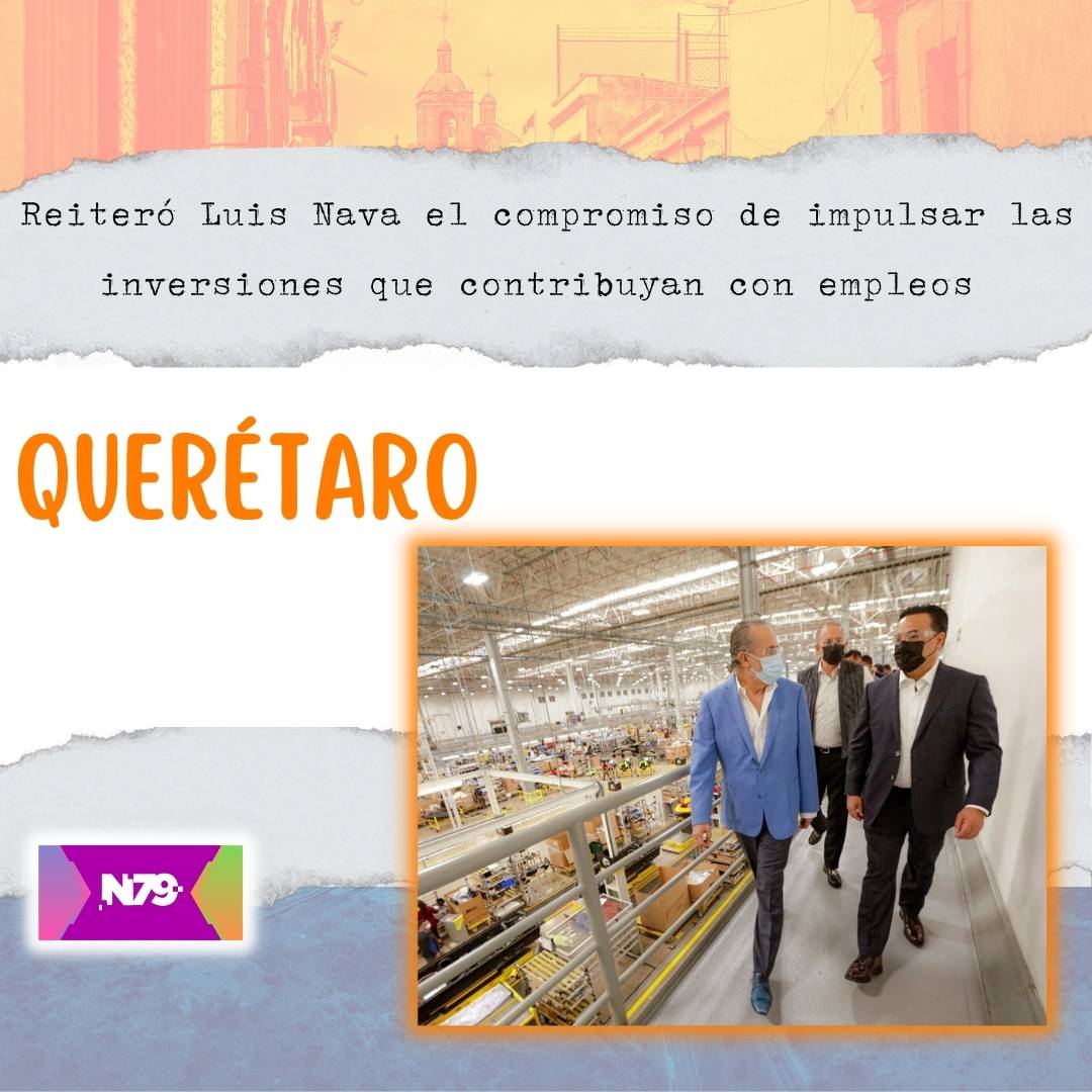 Reiteró Luis Nava el compromiso de impulsar las inversiones que contribuyan con empleos