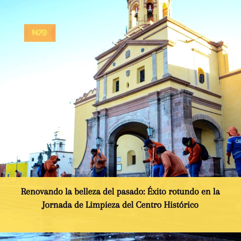 Renovando la belleza del pasado Éxito rotundo en la Jornada de Limpieza del Centro Histórico