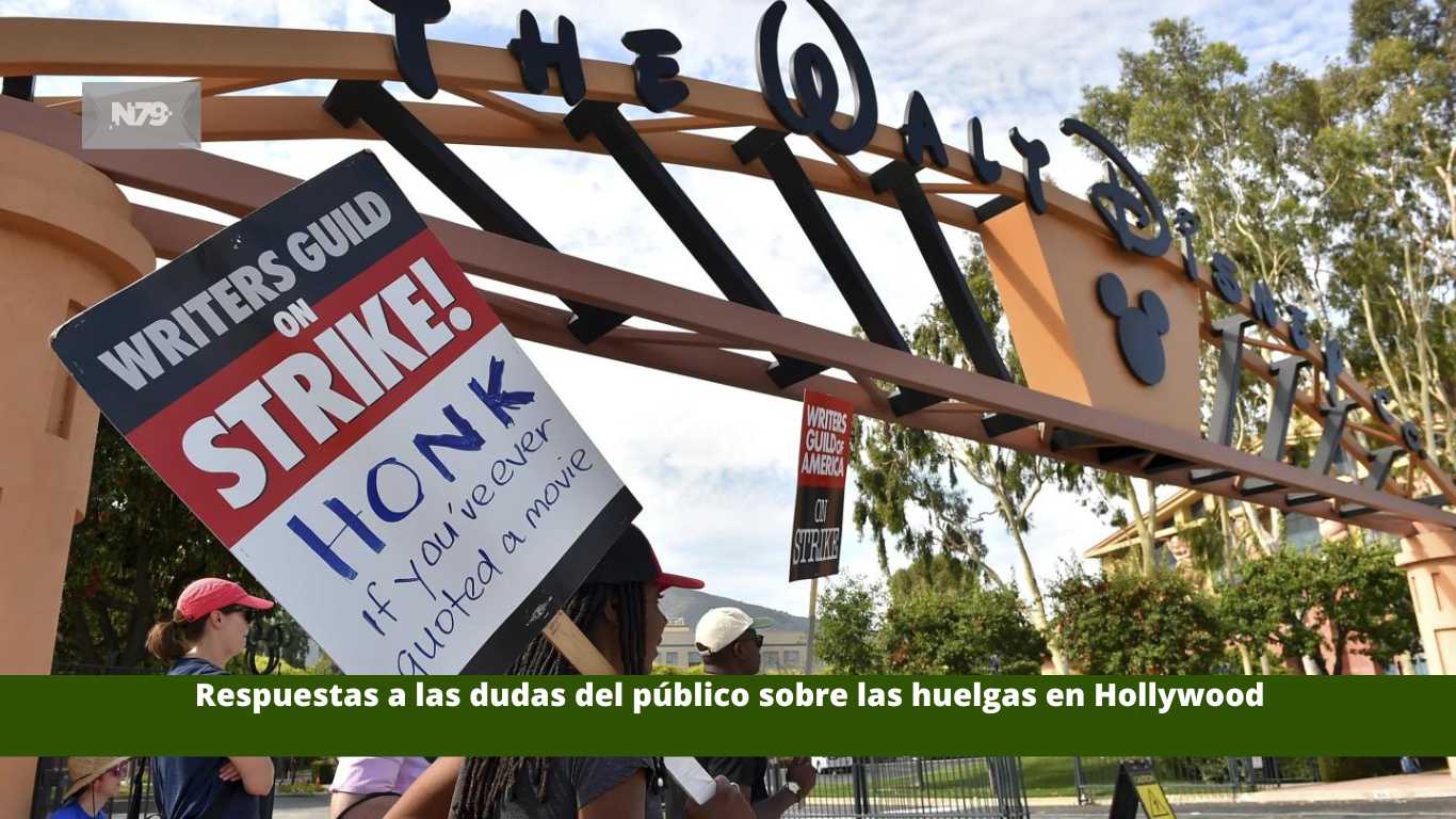 Respuestas a las dudas del público sobre las huelgas en Hollywood