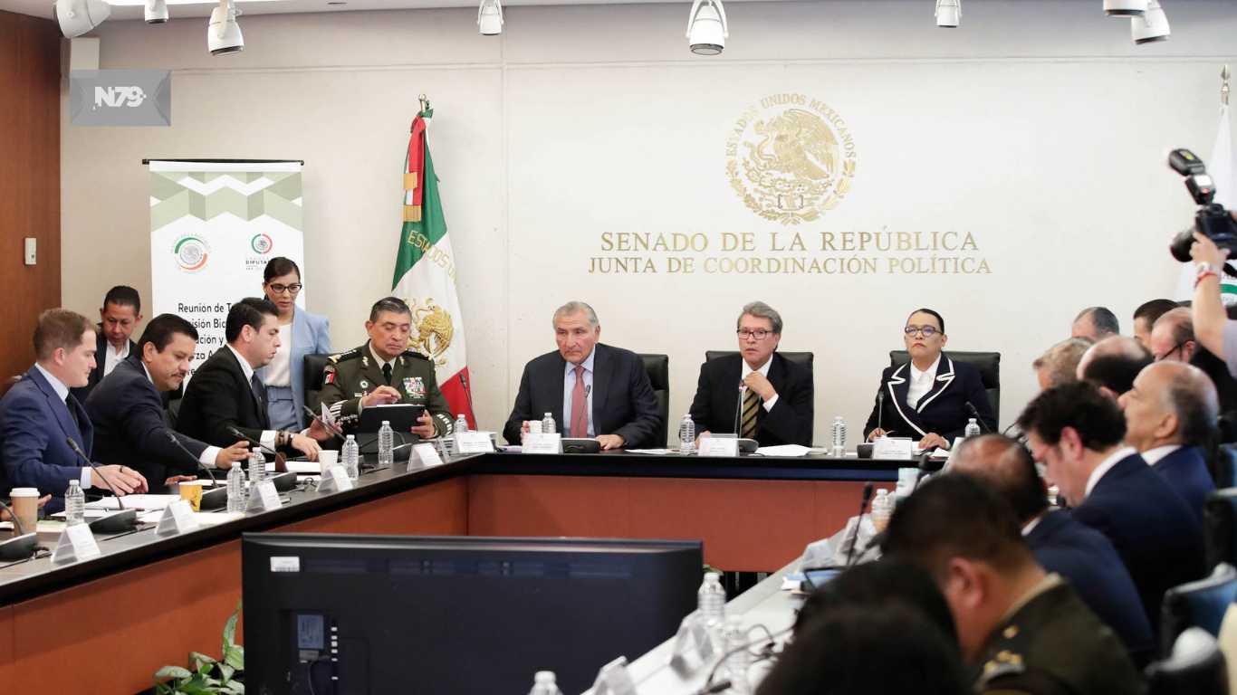 Rinde Gabinete de Seguridad primer informe de labores ante Comisión Bicamaral