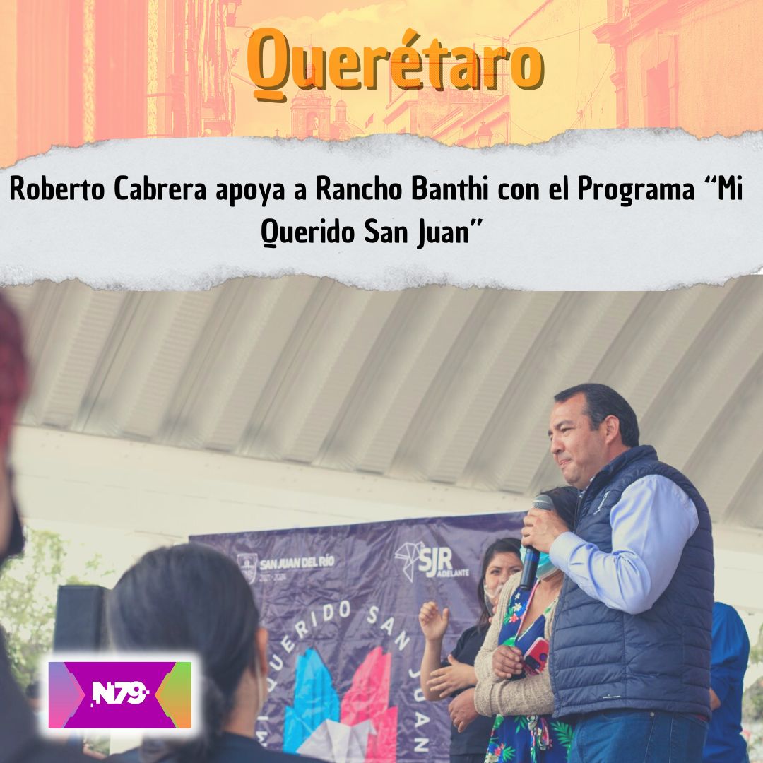 Roberto Cabrera apoya a Rancho Banthi con el Programa “Mi Querido San Juan”