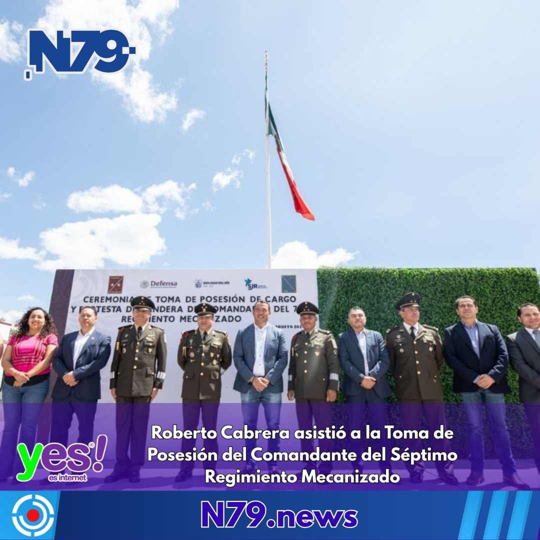 Roberto Cabrera asistió a la Toma de Posesión del Comandante del Séptimo Regimiento Mecanizado