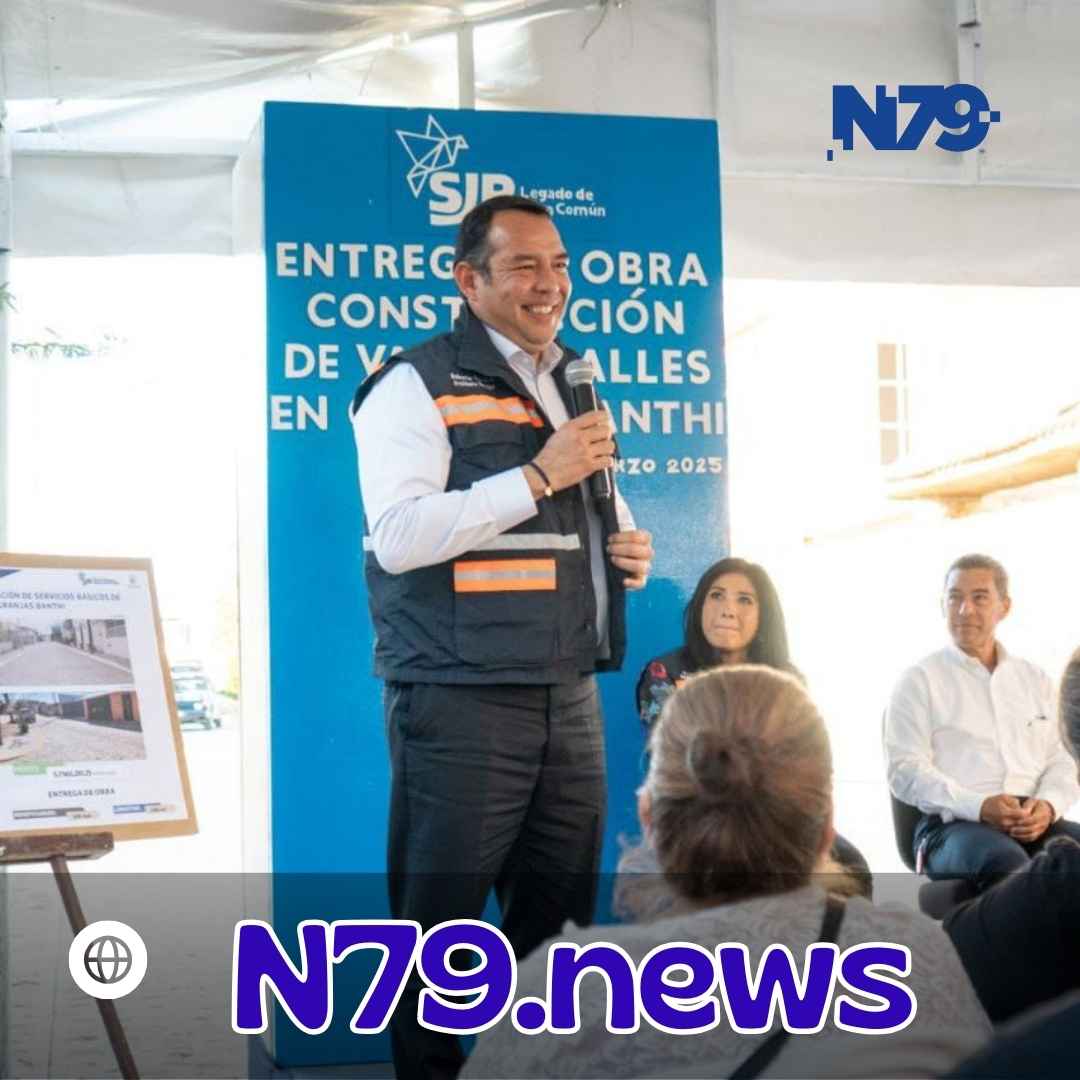 Roberto Cabrera entrega calles en Granjas Banthí con inversión de 2.7 MDP