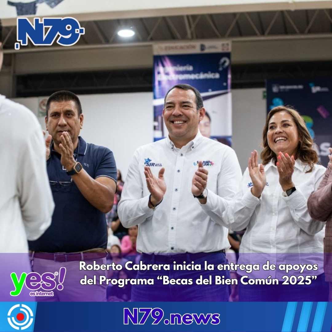 Roberto Cabrera inicia la entrega de apoyos del Programa