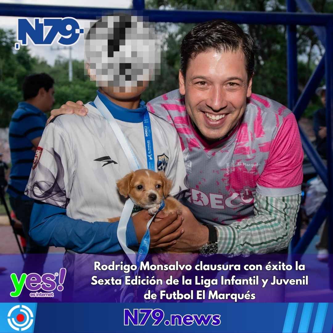 Rodrigo Monsalvo clausura con éxito la Sexta Edición de la Liga Infantil y Juvenil de Futbol El Marqués