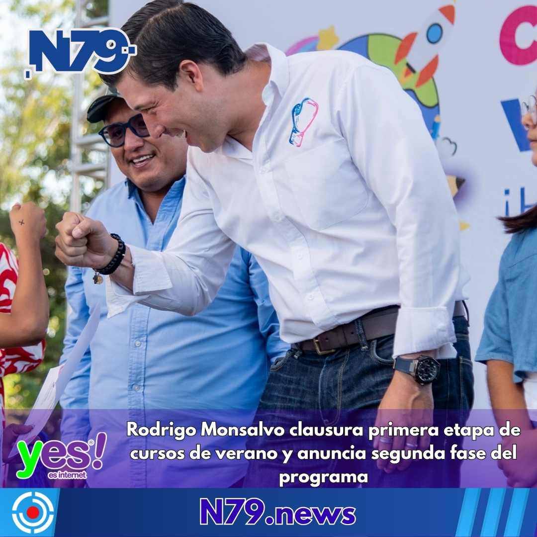Rodrigo Monsalvo clausura primera etapa de cursos de verano y anuncia segunda fase del programa