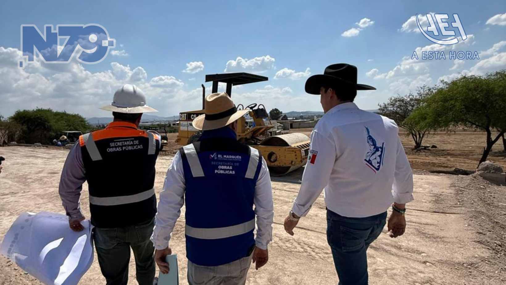 Rodrigo Monsalvo supervisa obras por más de 300 millones de pesos en El Marqués