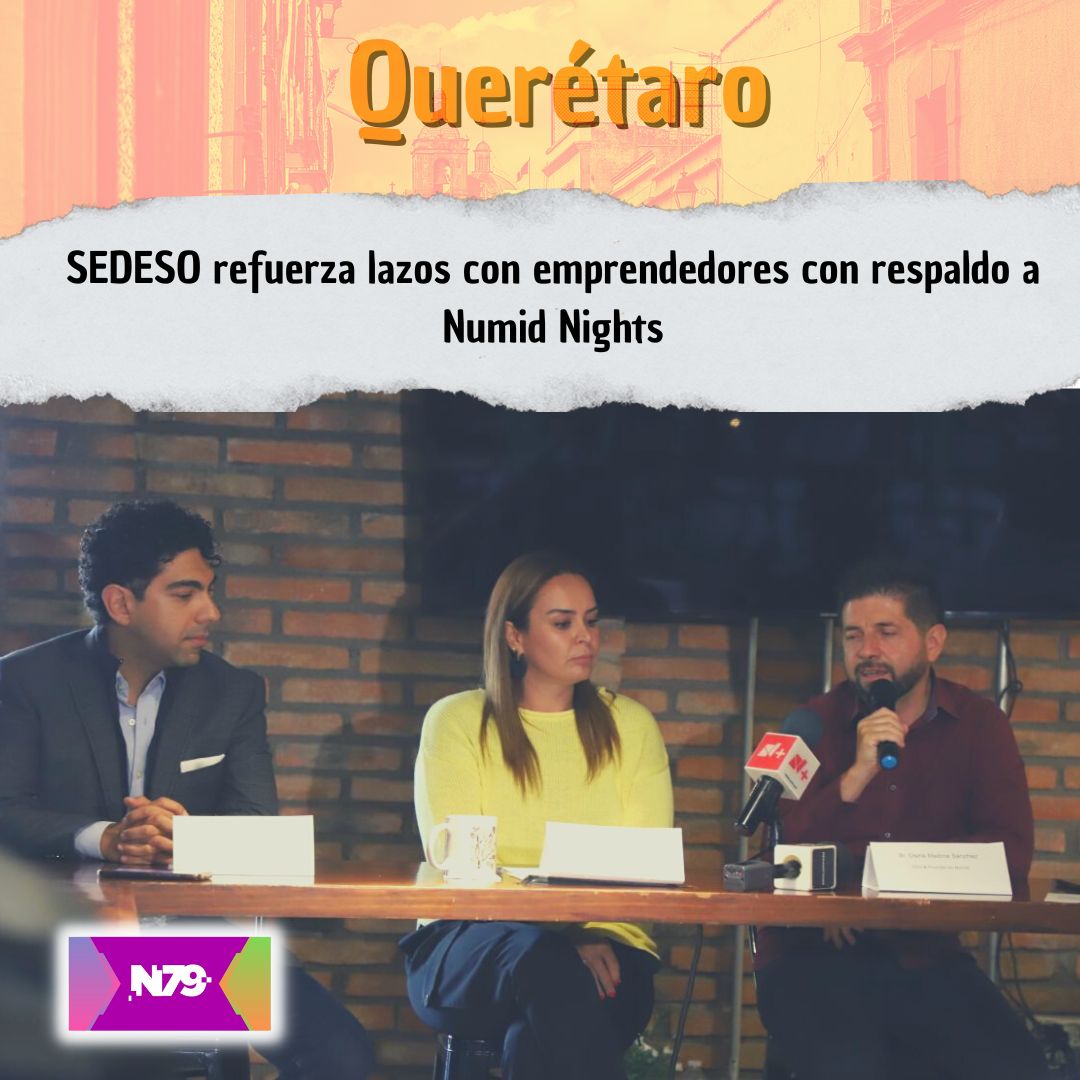 SEDESO refuerza lazos con emprendedores con respaldo a Numid Nights
