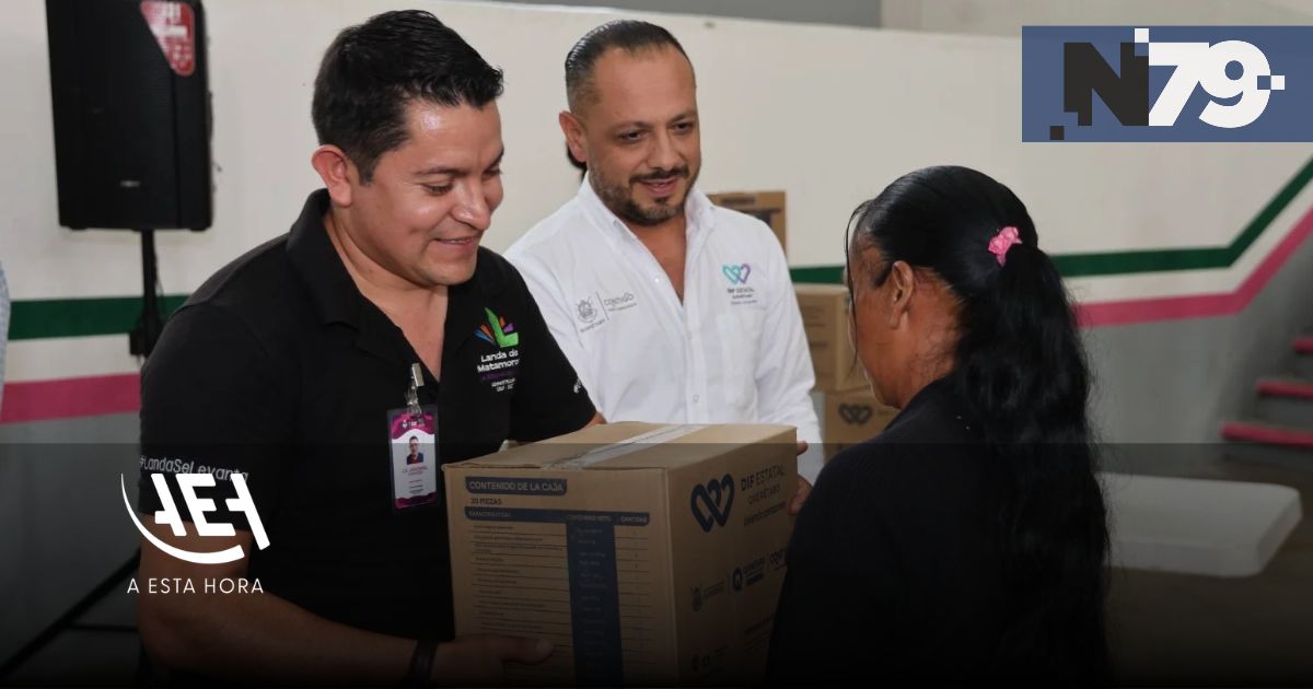 SEDIF entrega 3 mil 800 despensas en Landa
