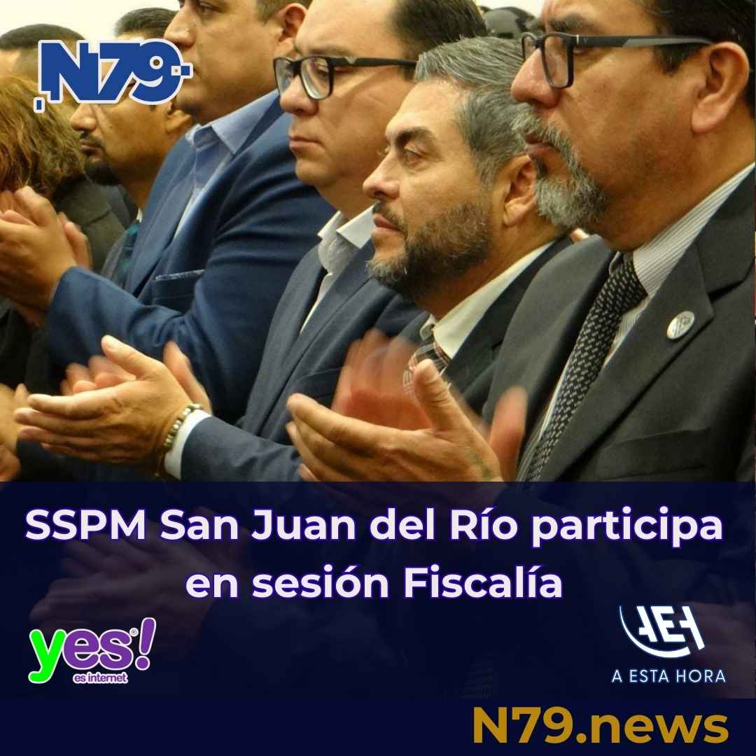 SSPM San Juan del Río participa en sesión Fiscalía
