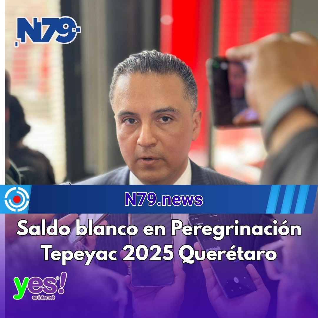 Saldo blanco en Peregrinación Tepeyac 2025 Querétaro