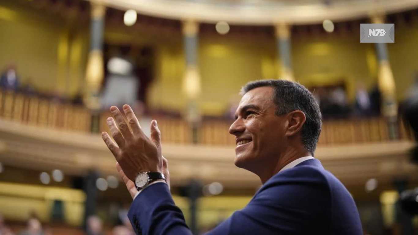 Sánchez es reelegido como presidente en España pese a controversia por amnistía catalana