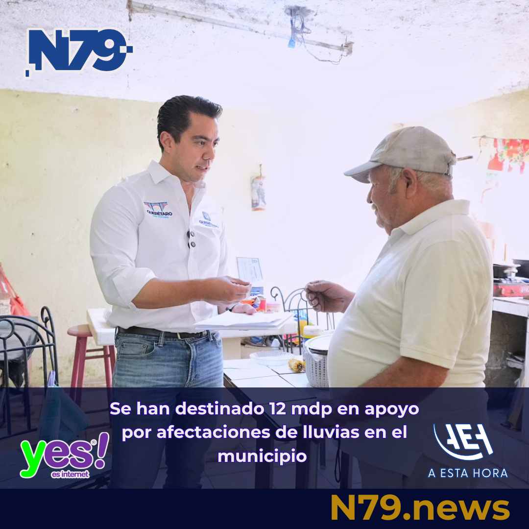 Se han destinado 12 mdp en apoyo por afectaciones de lluvias en el municipio