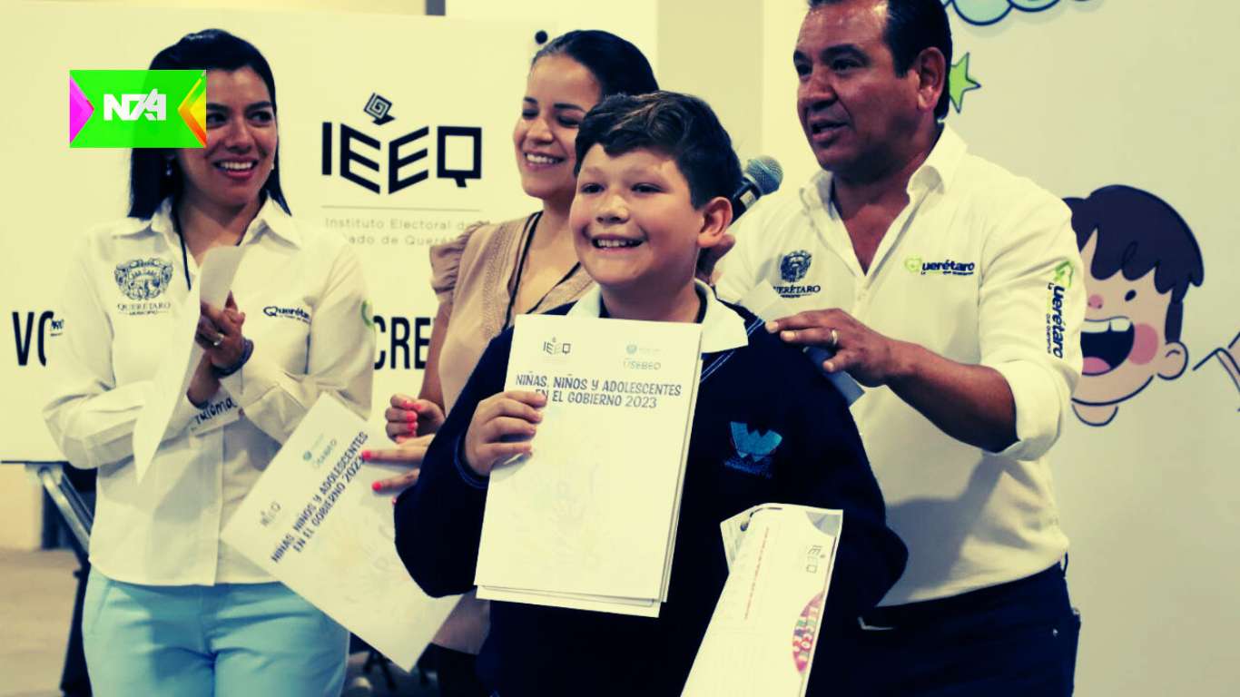 Se llevó a cabo la elección de “Las niñas, niños y adolescentes en el Gobierno 2023”