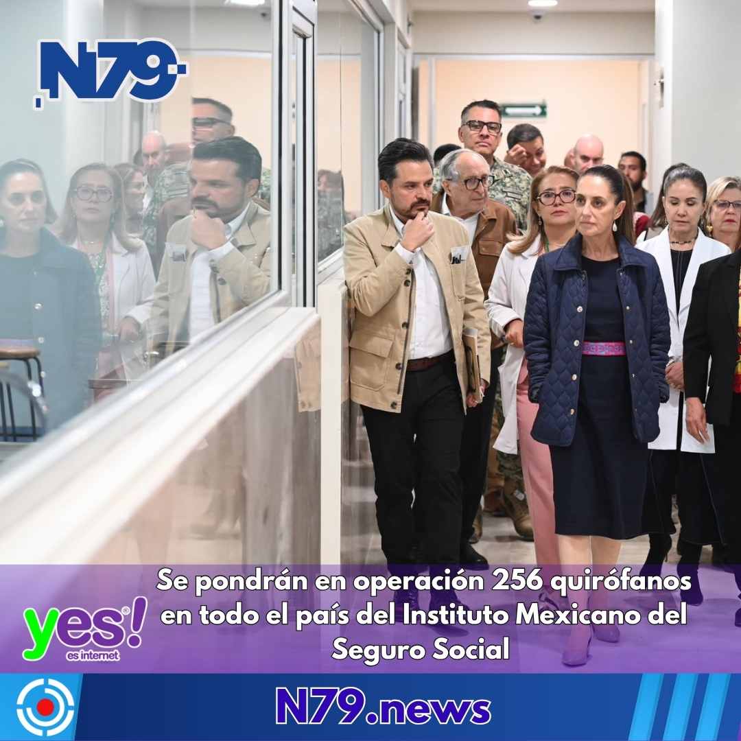 Se pondrán en operación 256 quirófanos en todo el país del Instituto Mexicano del Seguro Social