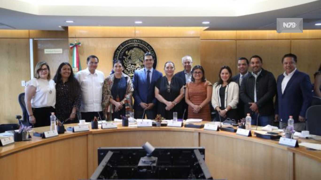 Se reúne Consejera Presidenta del INE con diputadas y diputados de la Junta de Coordinación Política