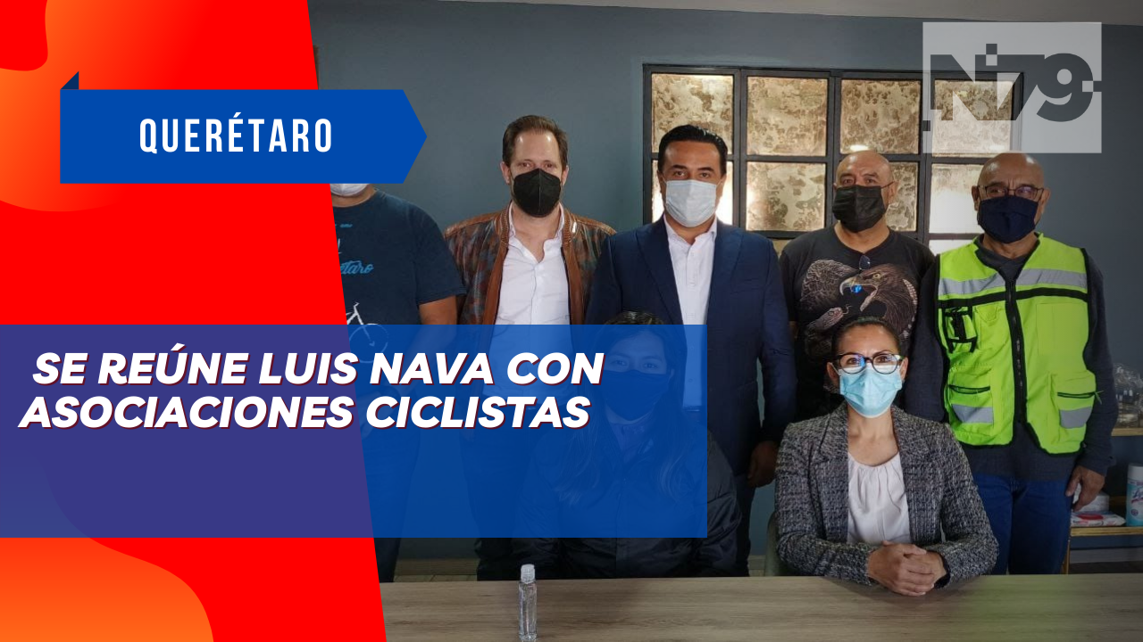 Se reúne Luis Nava con Asociaciones Ciclistas