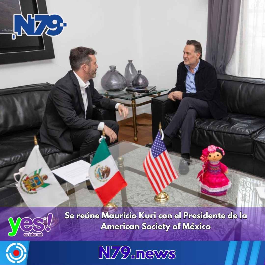 Se reúne Mauricio Kuri con el Presidente de la American