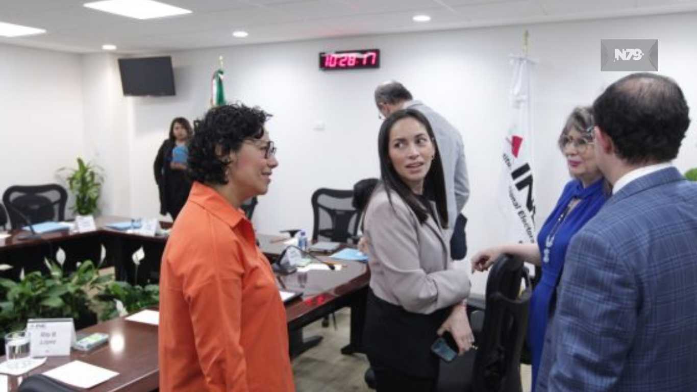 Se reúnen Consejeras y Consejeros del INE con representantes de Meta