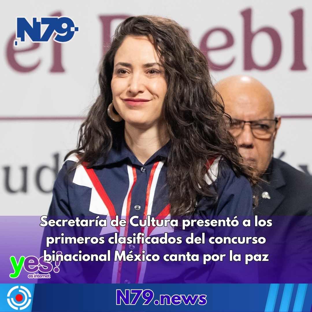 Secretaría de Cultura presentó a los primeros clasificados del concurso binacional México canta por la paz