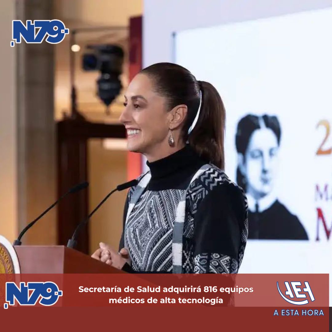 Secretaría de Salud adquirirá 816 equipos médicos de alta tecnología