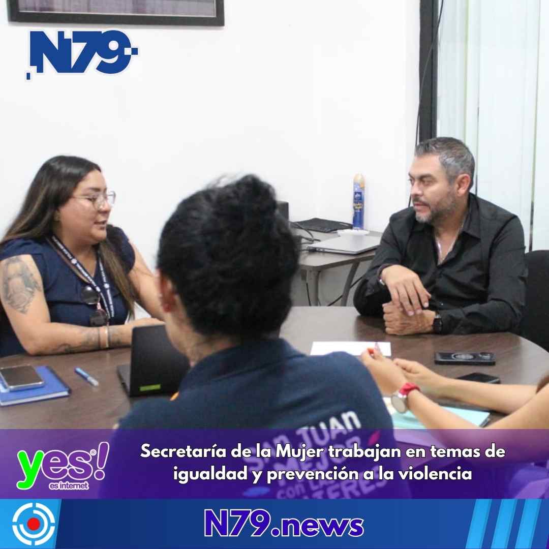 Secretaría de la Mujer trabajan en temas de igualdad y prevención a la violencia