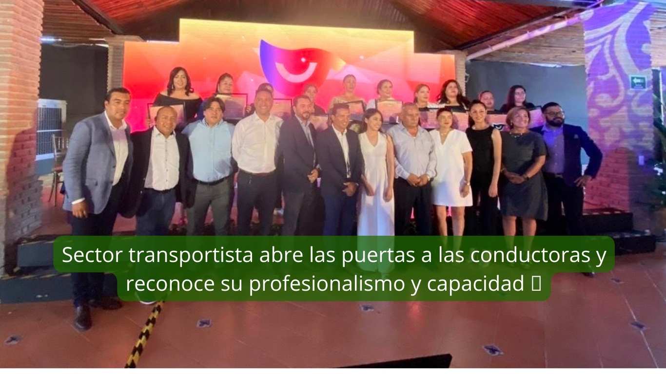 Sector transportista abre las puertas a las conductoras y reconoce su profesionalismo y capacidad 🚌
