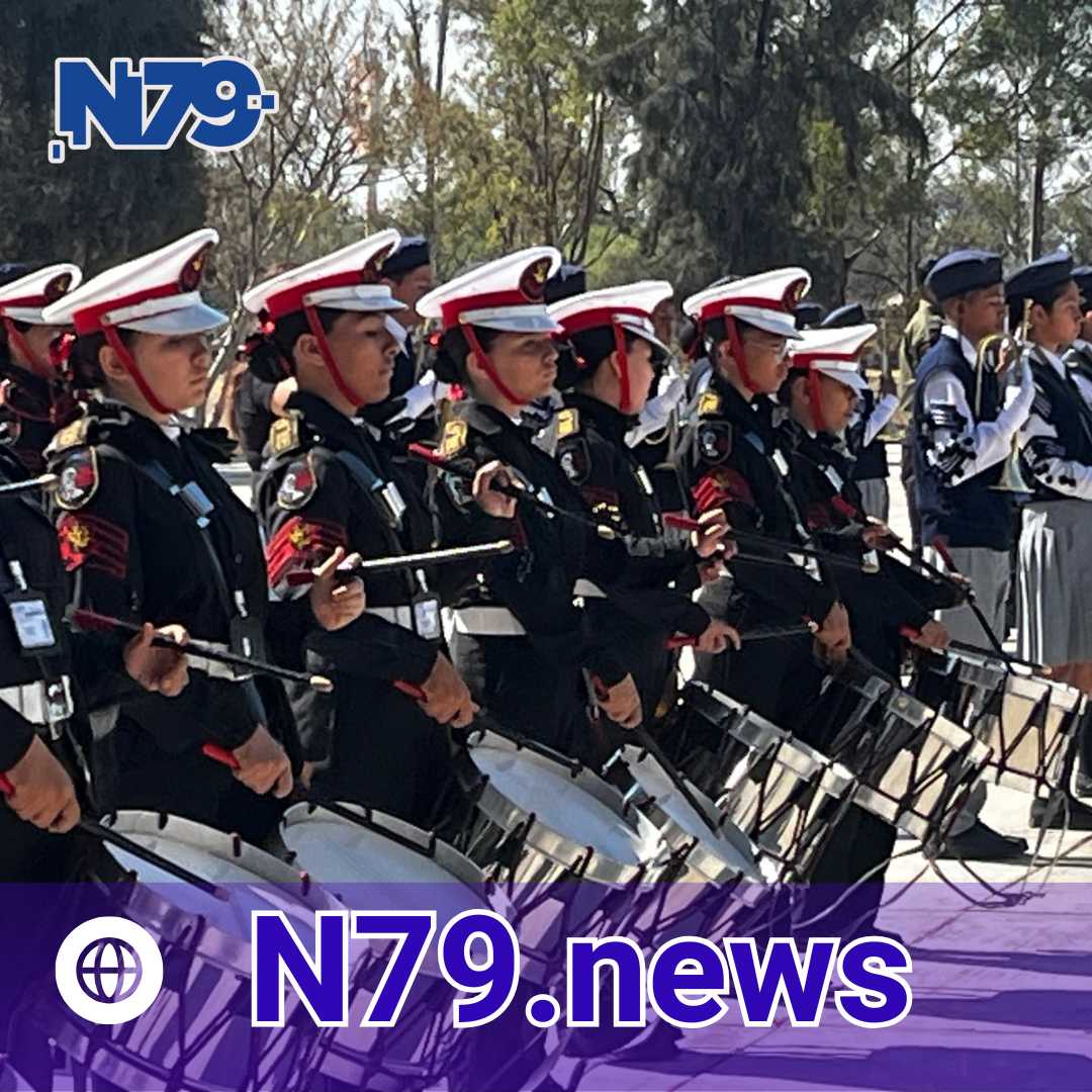 Secundaria Luis Donaldo Colosio ganó concurso estatal de Bandas de Guerra