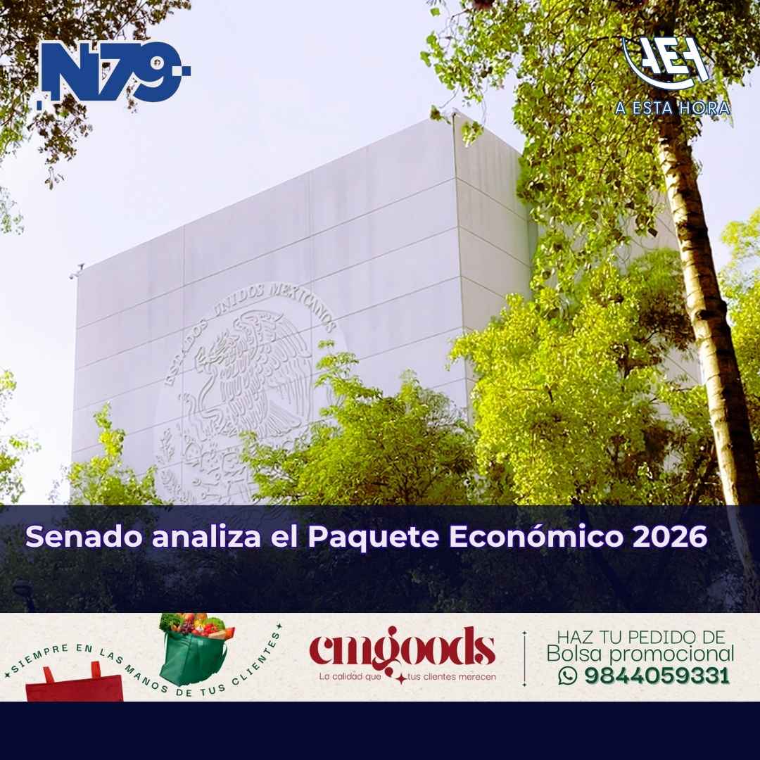 Senado analiza el Paquete Económico 2026