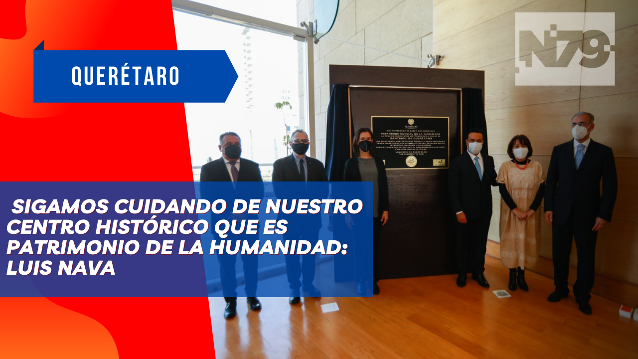 Sigamos cuidando de nuestro centro histórico que es Patrimonio de la Humanidad Luis Nava