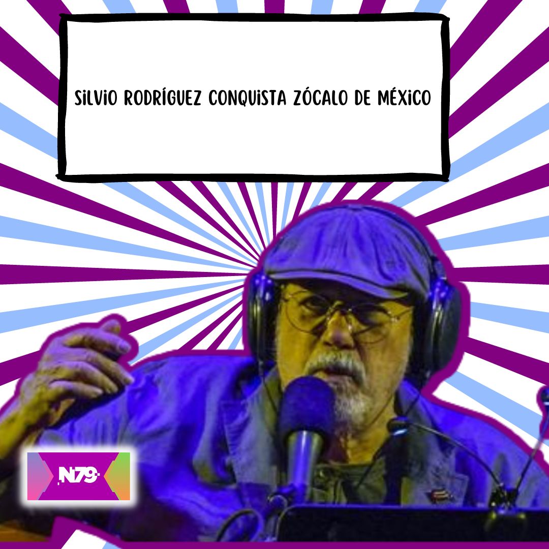 Silvio Rodríguez conquista Zócalo de México