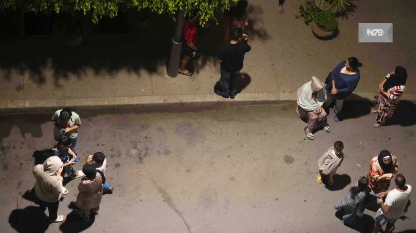 Sismo de magnitud 6,8 remece Marruecos y daña algunos edificios