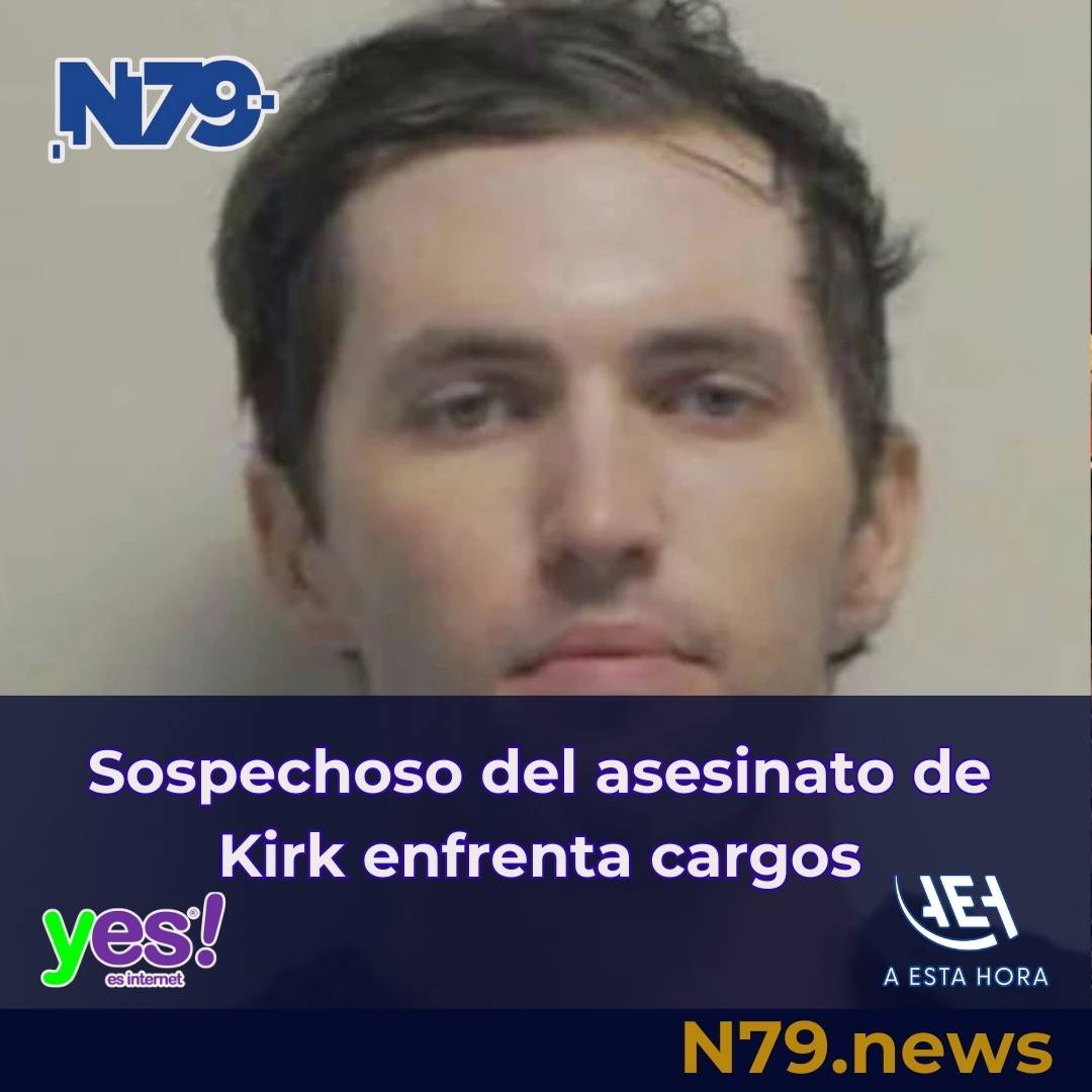 Sospechoso del asesinato de Kirk enfrenta cargos