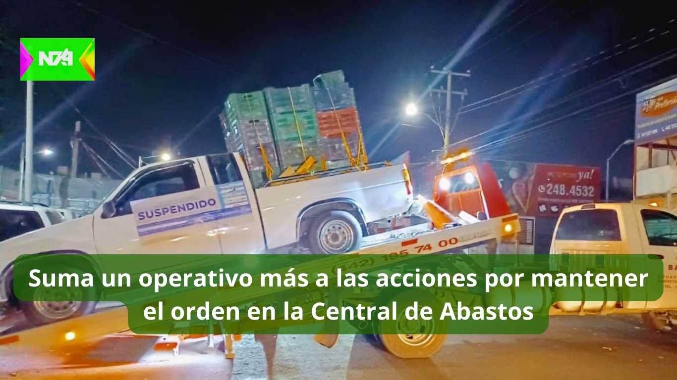 Suma un operativo más a las acciones por mantener el orden en la Central de Abastos