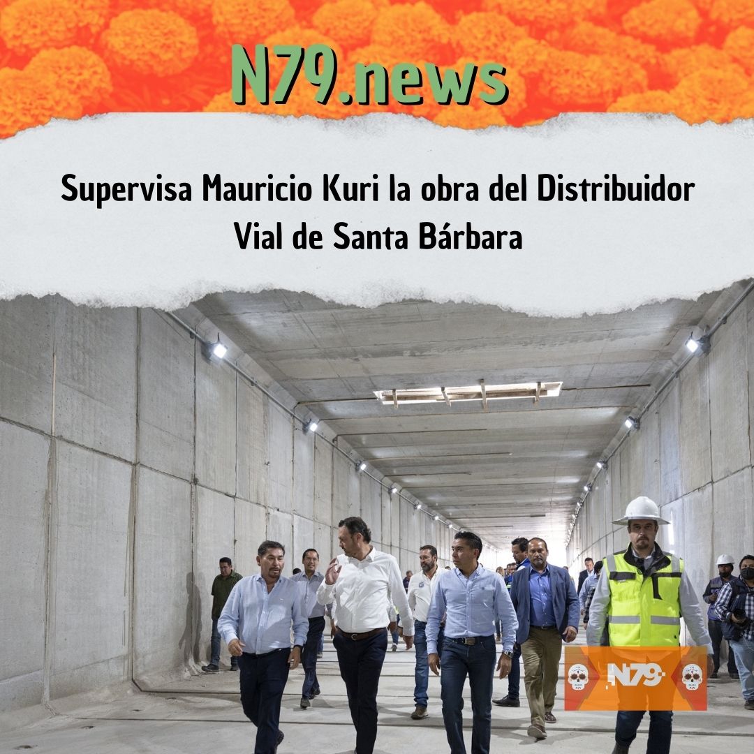 Supervisa Mauricio Kuri la obra del Distribuidor Vial de Santa Bárbara