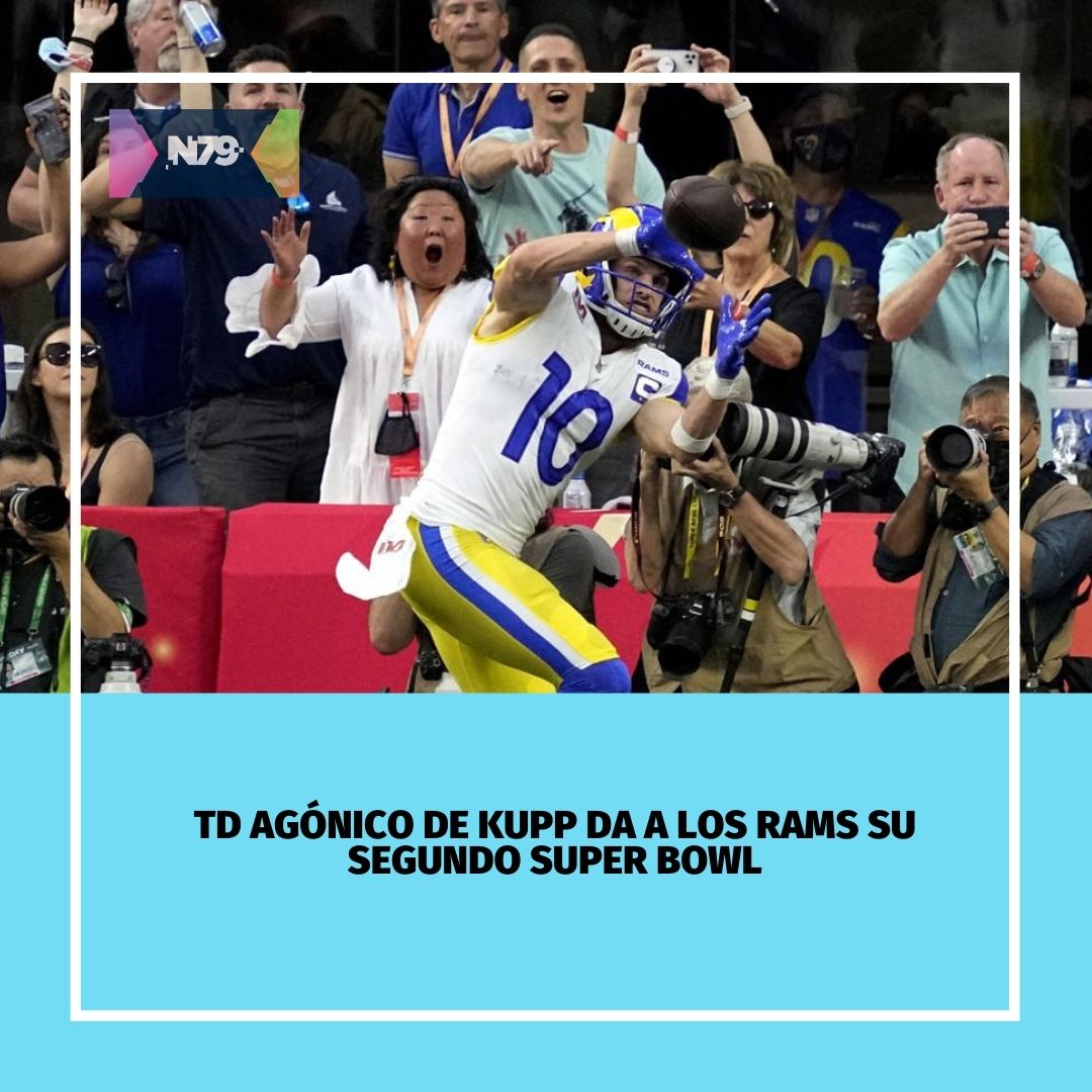 TD agónico de Kupp da a los Rams su segundo Super Bowl