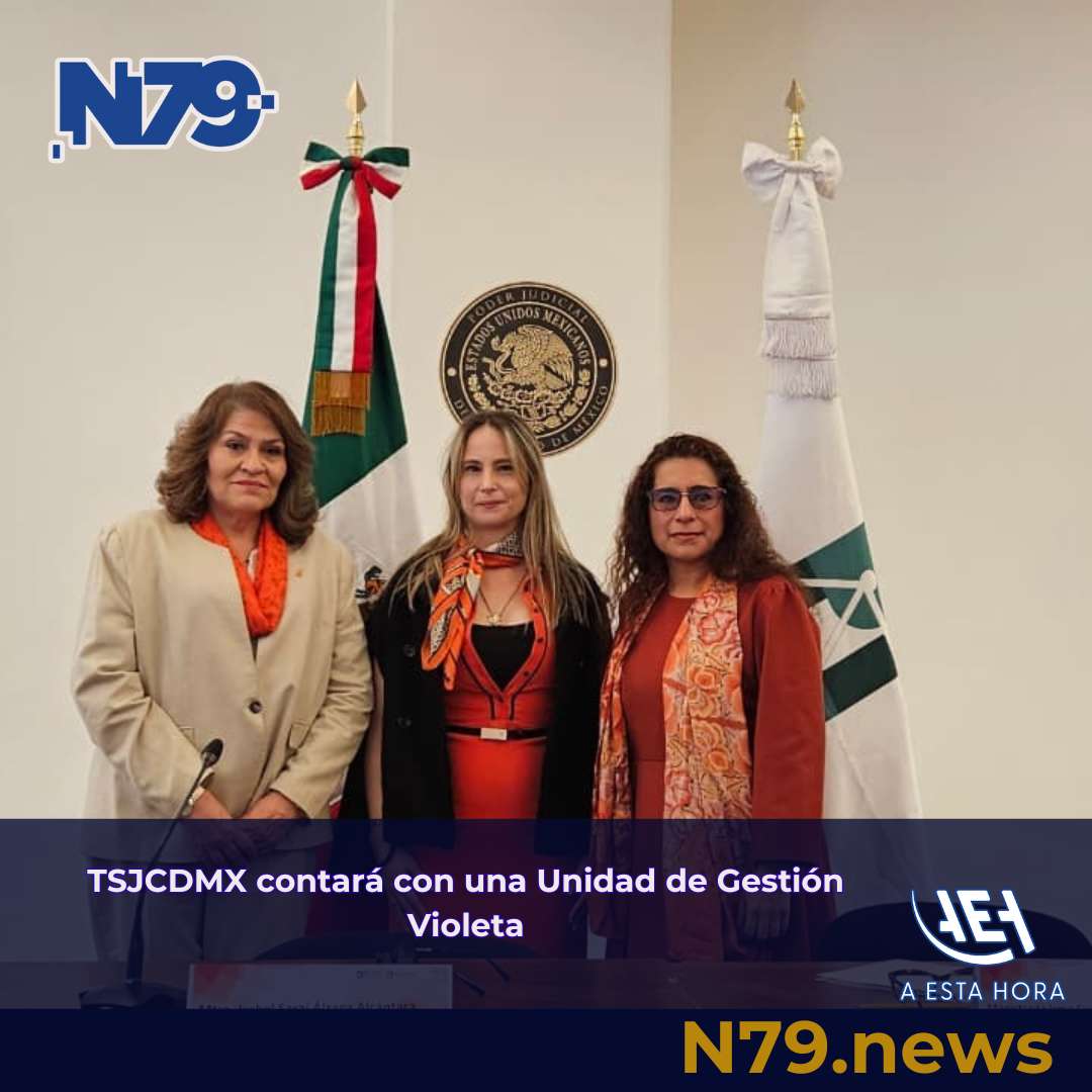 TSJCDMX contará con una Unidad de Gestión Violeta