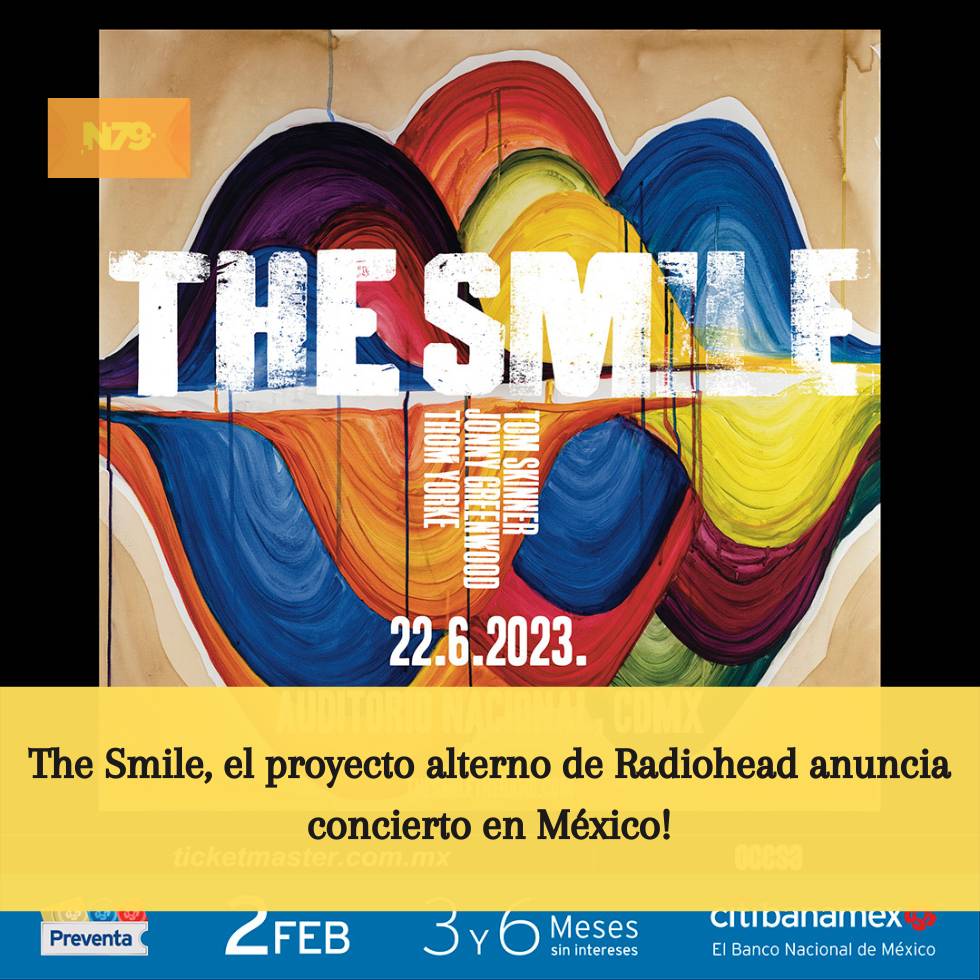 The Smile, el proyecto alterno de Radiohead anuncia concierto en México!