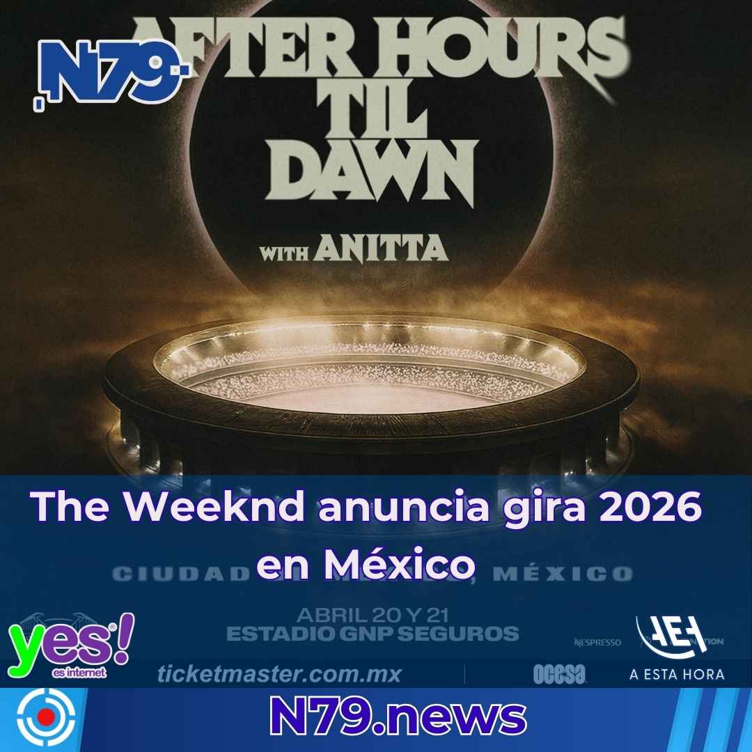 The Weeknd anuncia gira 2026 en México