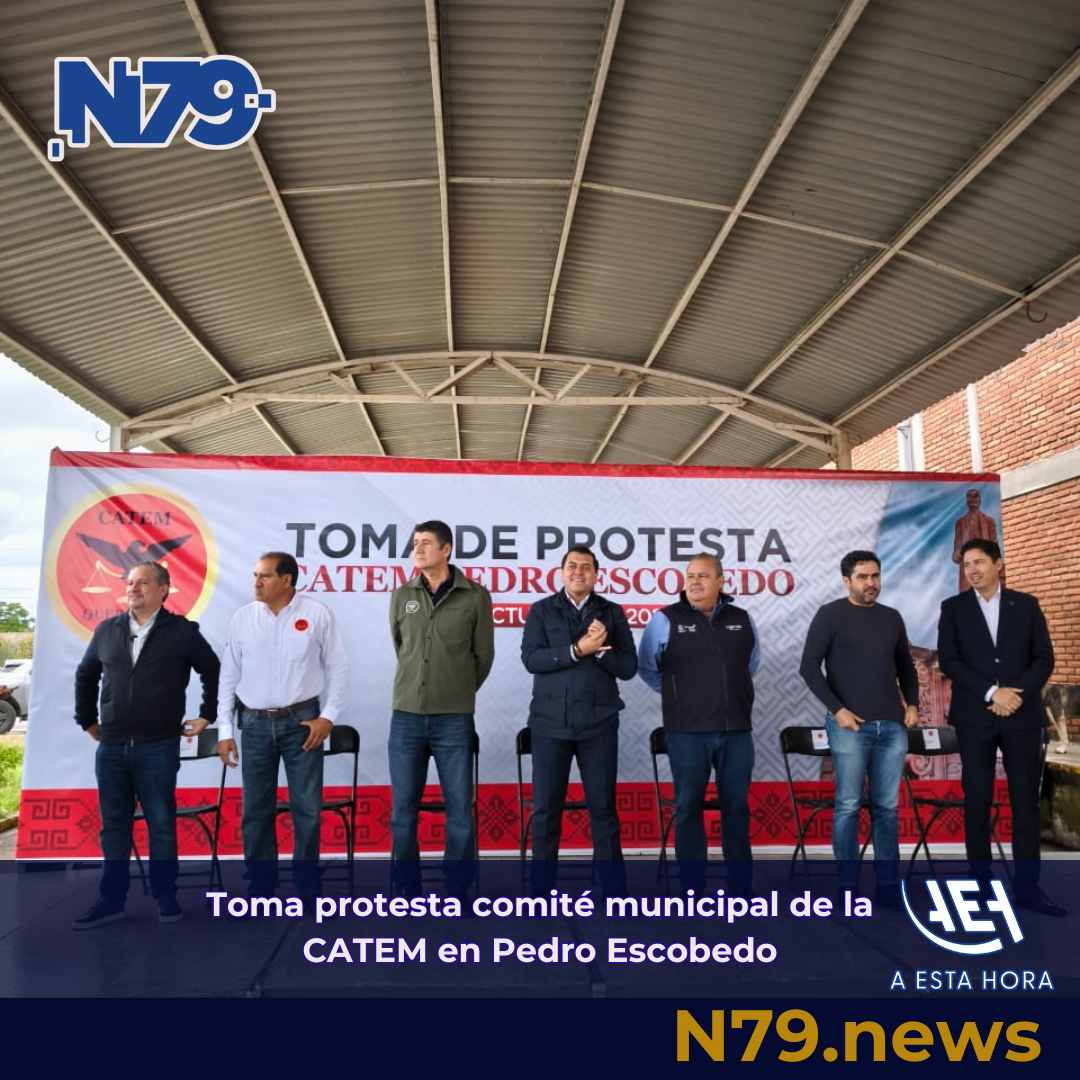 Toma protesta comité municipal de la CATEM