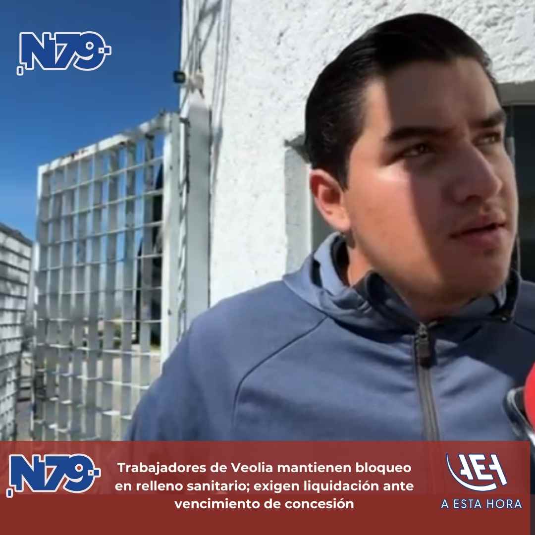 Trabajadores de Veolia mantienen bloqueo en relleno sanitario