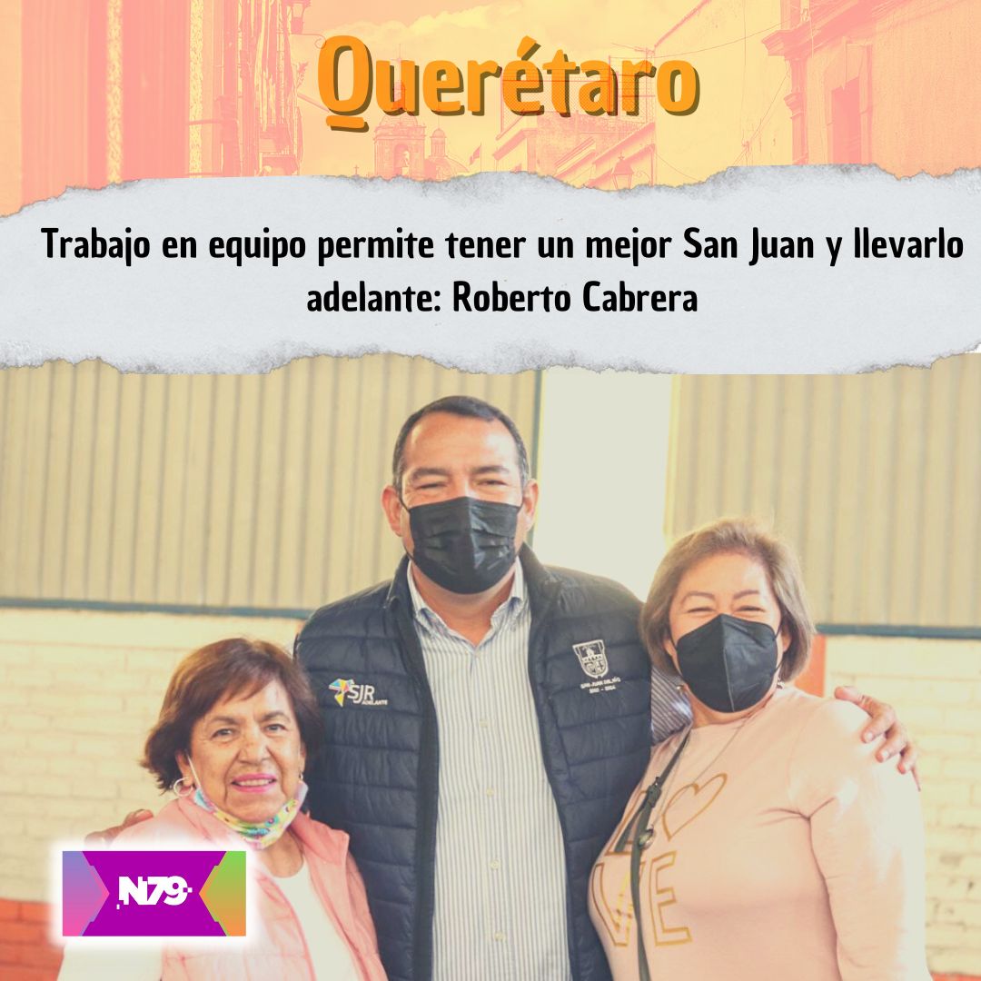 Trabajo en equipo permite tener un mejor San Juan y llevarlo adelante Roberto Cabrera