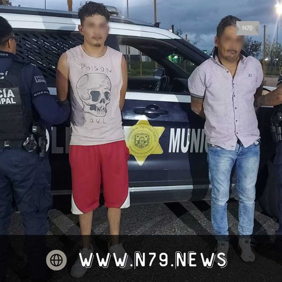 Tras persecución, dos detenidos en la Lázaro Cárdenas por robo equiparado de vehículo