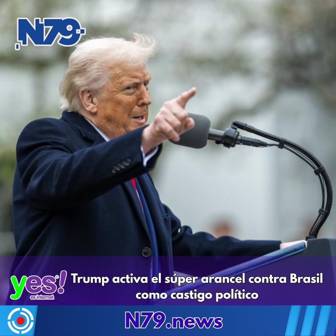 Trump activa el súper arancel contra Brasil como castigo político