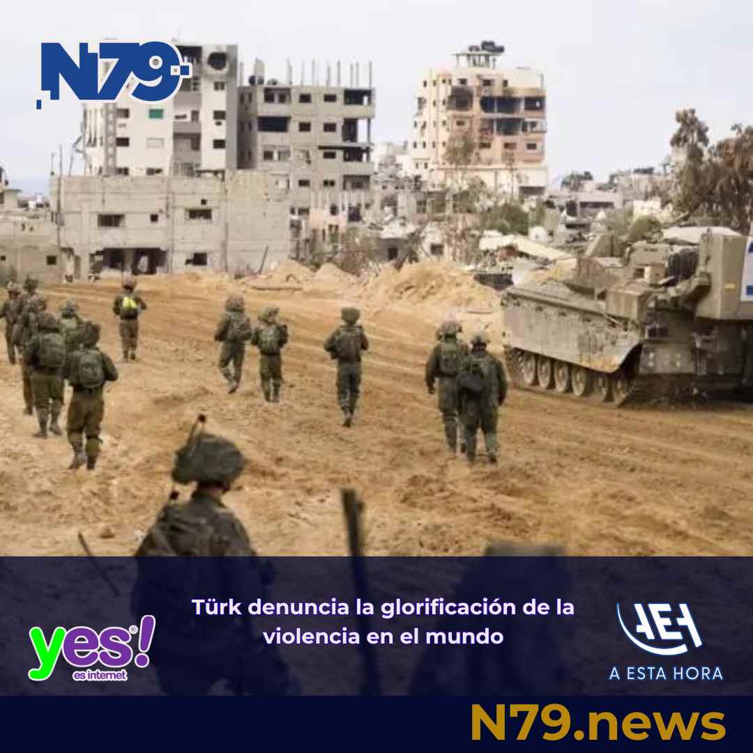 Türk denuncia la glorificación de la violencia en