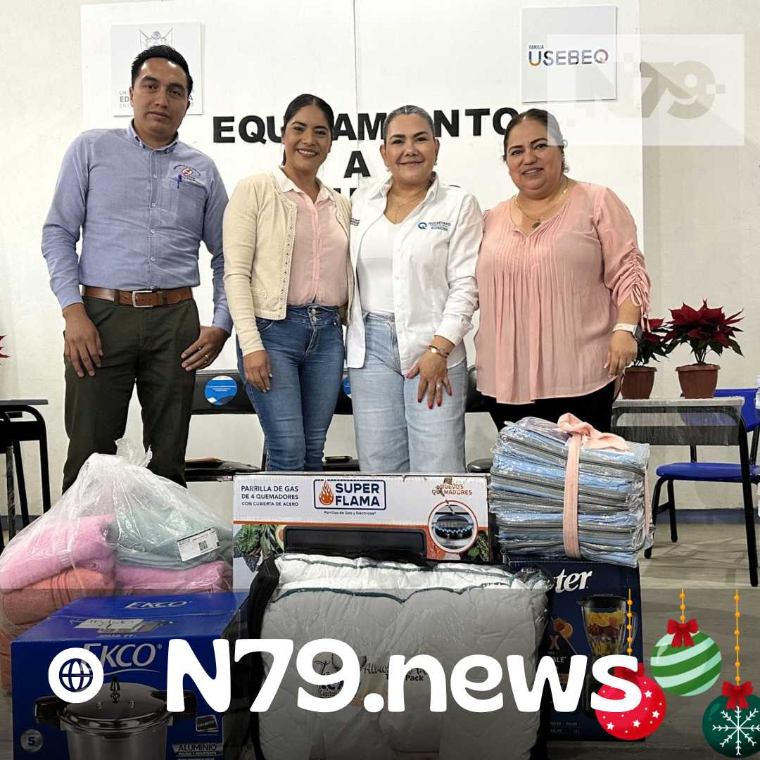 USEBEQ equipa nueve albergues escolares en la sierra gorda