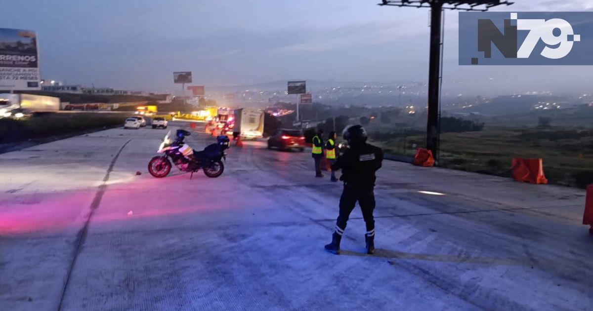 Un carril habilitado complica tránsito en autopista