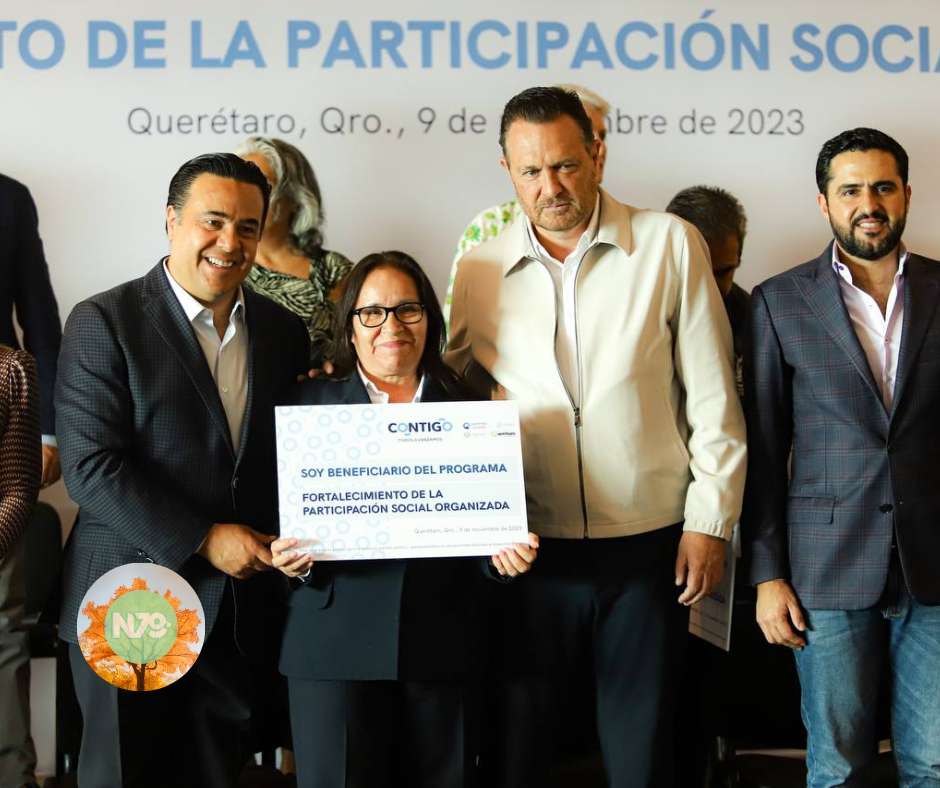 Unidos por el Bien Común Gobierno del Estado y Municipio de Querétaro Entregan 6 MDP en Apoyo a Organizaciones de la Sociedad Civil