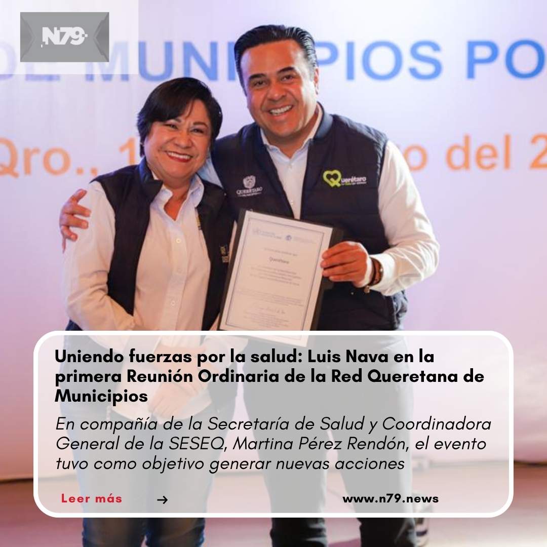 Uniendo fuerzas por la salud Luis Nava en la primera Reunión Ordinaria de la Red Queretana de Municipios