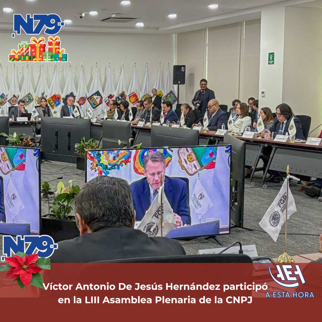 Víctor Antonio De Jesús Hernández participó en la LIII Asamblea Plenaria de la CNPJ
